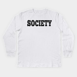 SOCIETY Kids Long Sleeve T-Shirt